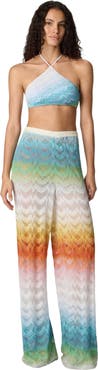 Missoni Cover-up Trousers In Shaded Lamé Viscose