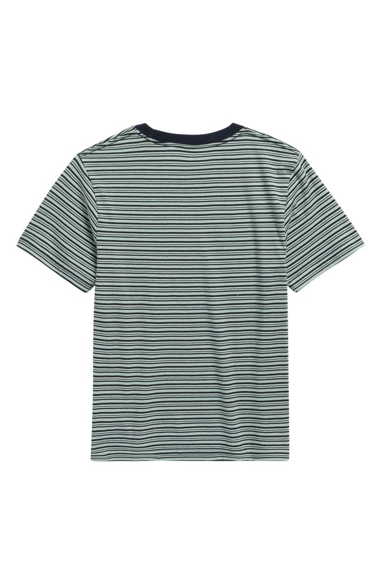 Rip Curl Kids' Schuyler Stripe T-Shirt, Alternate, color, Dark Navy
