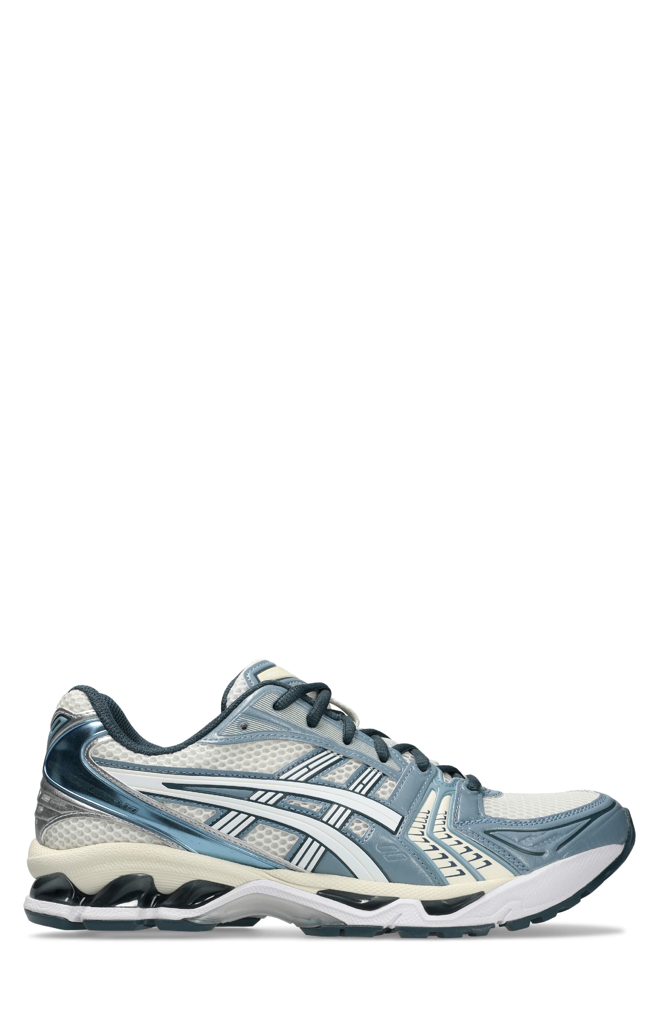 Gender Inclusive GEL-KAYANO® 14 Sneaker, Alternate, color, CREAM/ RAW INDIGO