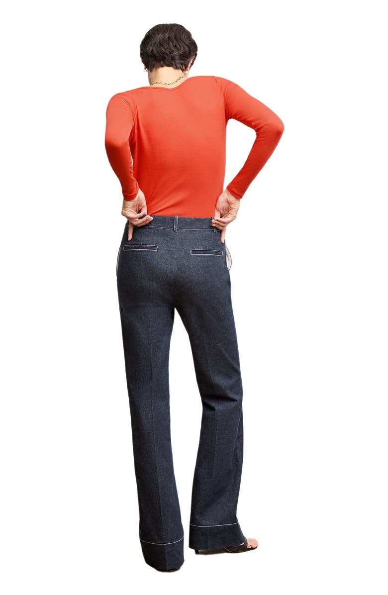 M.M.LaFleur Marcia T-Shirt - Ribbed Pima Cotton, Alternate, color,