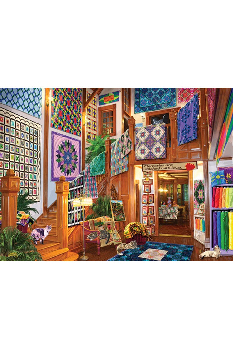 Stitched With Love a 1000 piece Jigsaw Puzzle for Adults, Alternate, color, Multicolor