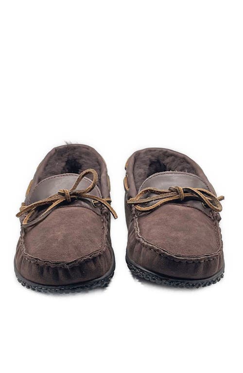 Quoddy Hearth Esq Slipper In Brown