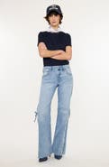 KanCan Verna Mid Rise Wide Flare Jeans