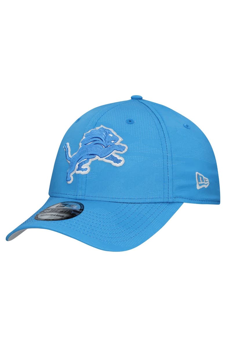 New Era Men's New Era Blue Detroit Lions Tonal Camo 39THIRTY Stretch Fit Hat, Main, color, Blue