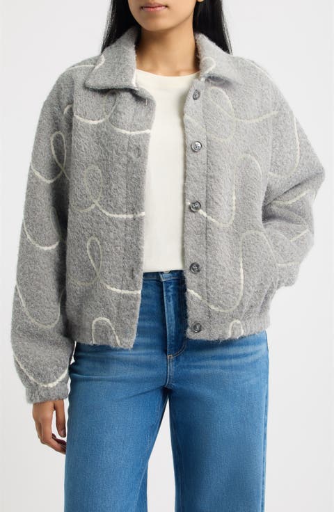 Squiggle Bomber Jacket
