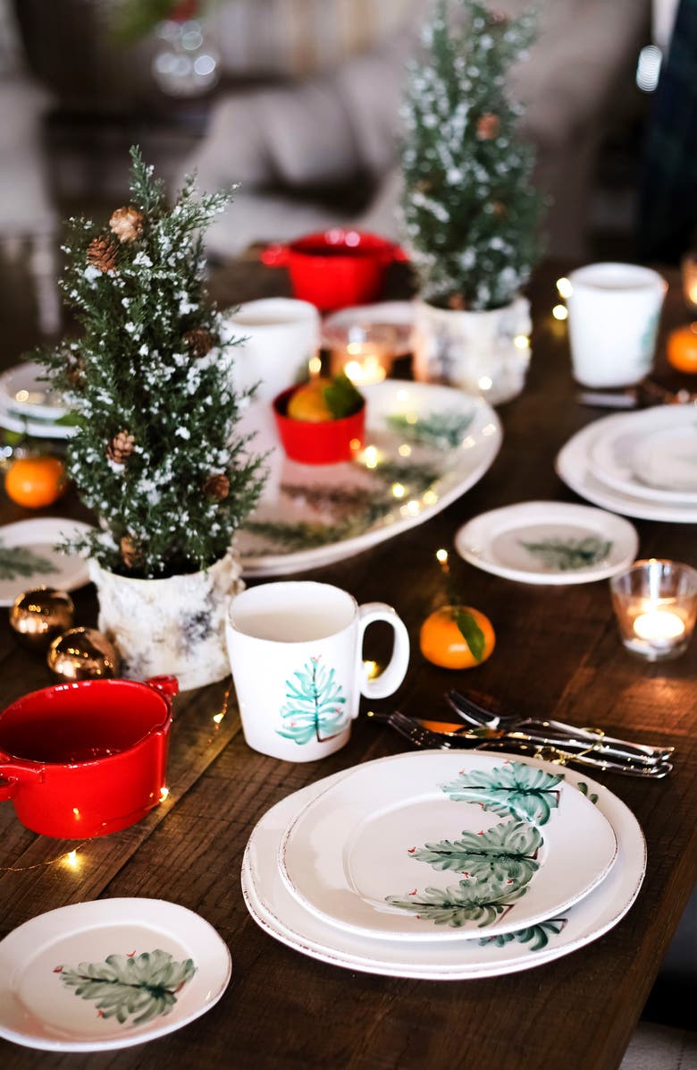 VIETRI Lastra Holiday European Dinner Plate, Alternate, color, 