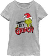The Grinch Girl's The Grinch Christmas Don't Be a Grinch  Graphic T-Shirt