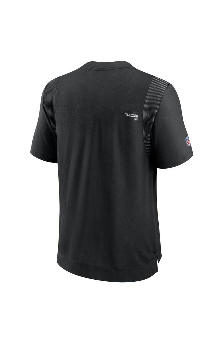 Nike Men's Nike Black Las Vegas Raiders Sideline Player UV Performance T-Shirt, Alternate, color, 
