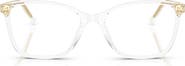Dolce&Gabbana 52mm Rectangular Optical Glasses