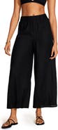Vitamin A® Tallows Wide Leg Linen Cover-Up Pants
