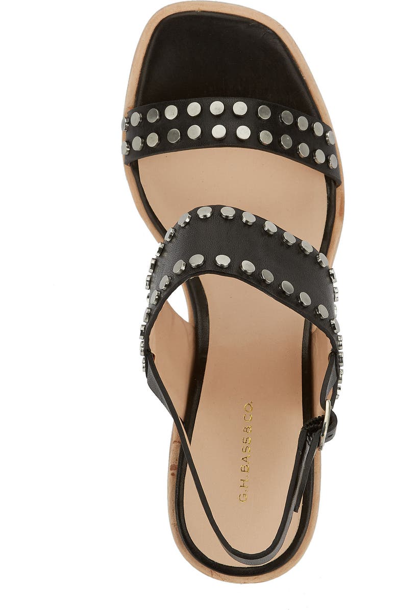 G.H. Bass & Co. Rachel Block Heel Sandal, Alternate, color,
