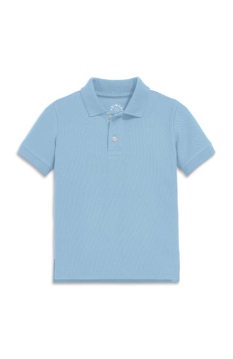 Kids Short Sleeve Pique Polo (Toddler, Little Kid, & Big Kid)