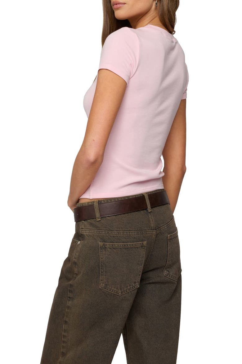 Daphney Crop T-Shirt, Alternate, color, LIGHT-PINK