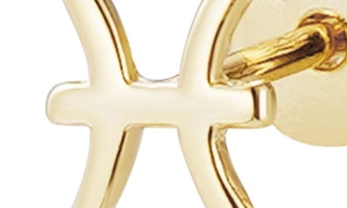 Adornia Fine Zodiac Sign Stud Earring