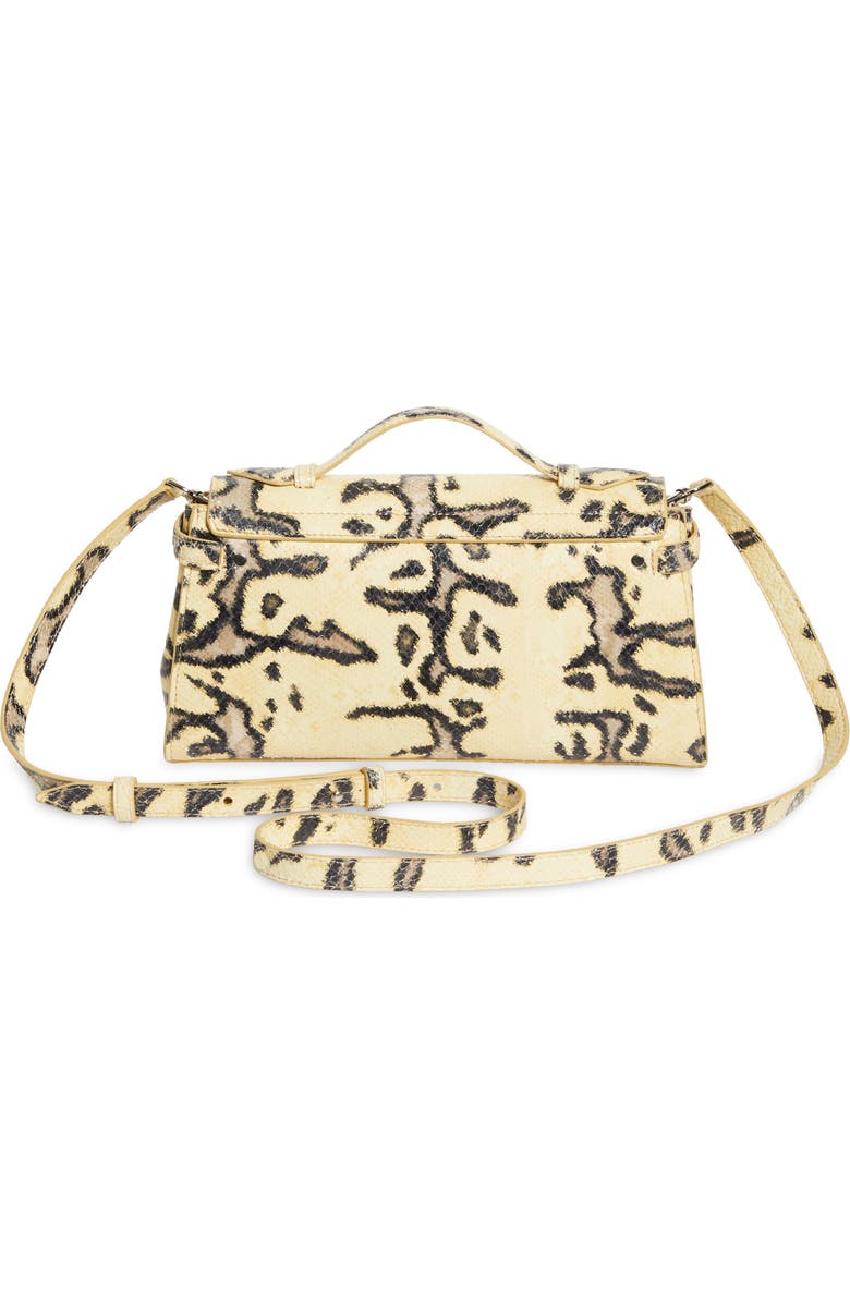 Proenza Schouler Tate Snakeskin Embossed Clutch, Alternate, color, Resin Multi