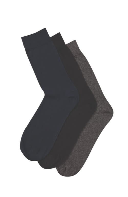 Charles Tyrwhitt Cotton Rich 3 Pack Socks In Black