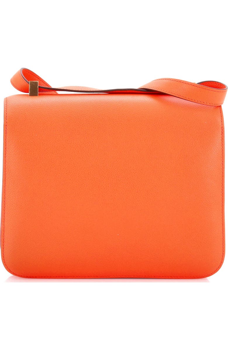 Pre-Owned Hermes Constance Bag Evercolor 24, Alternate, color, Orange Poppy