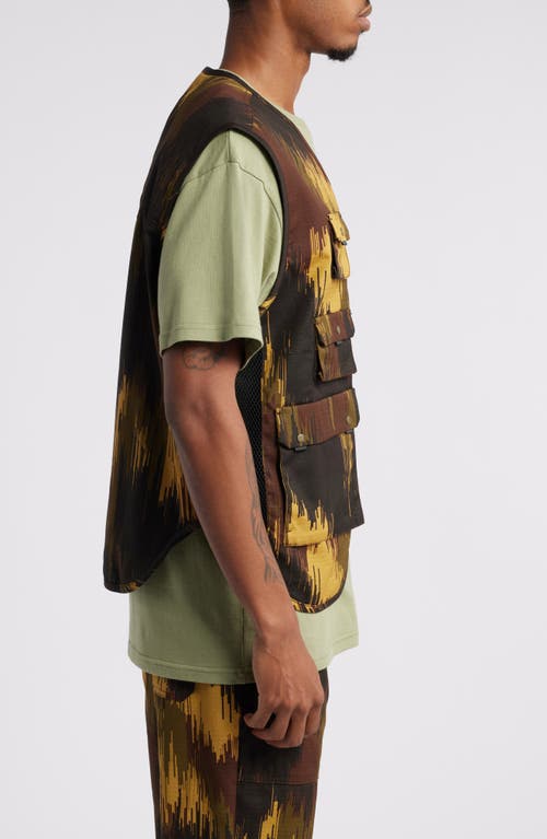 Icecream Ripstop Fly Fishing Vest In Dried Tobacco