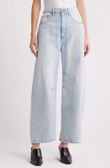 【BADBLOOD】Charlie Barrel Jeans - Light Blue MUSINSA | BADBLOOD Charlie Barrel jeans - Mid Blue
