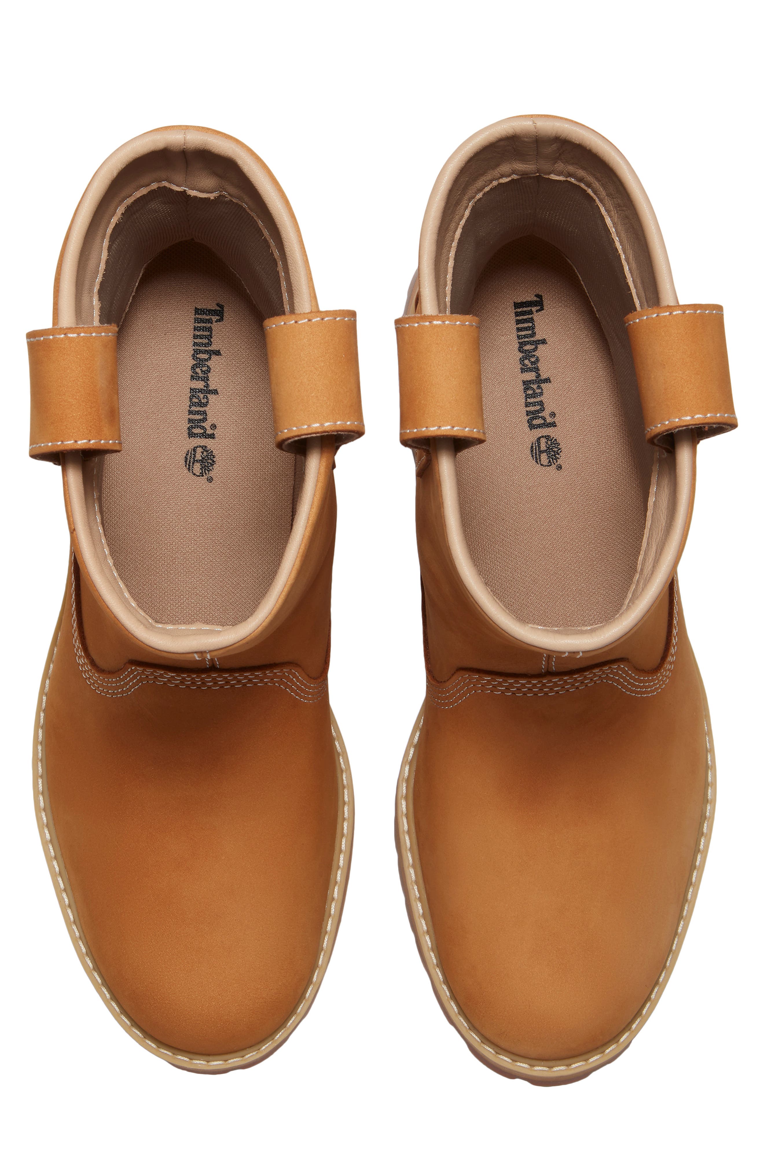 Heritage Mid Leather Boot, Alternate, color, WHEAT NUBUCK