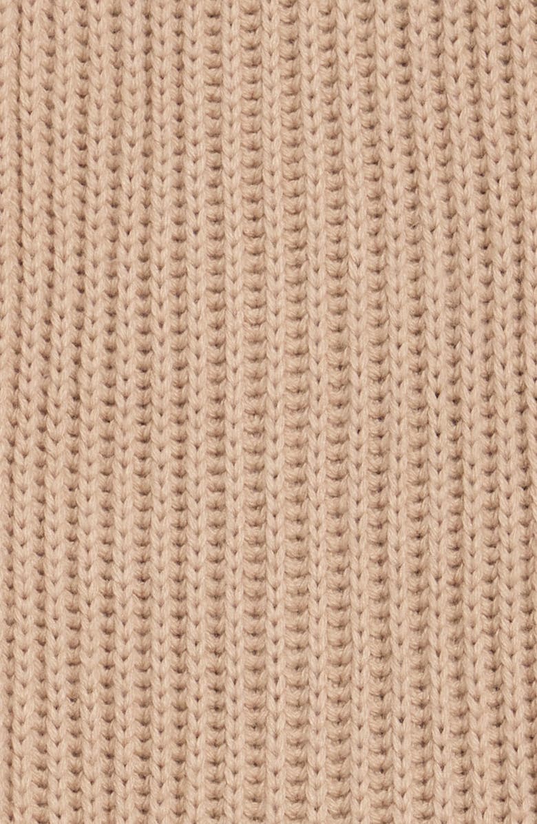 Cole Haan Chunky Knit Scarf, Alternate, color, Light Sesame