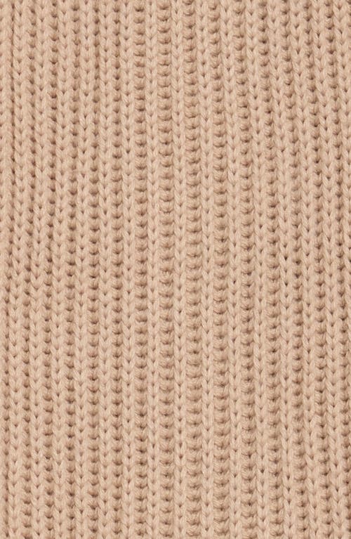 Cole Haan Chunky Knit Scarf In Brown