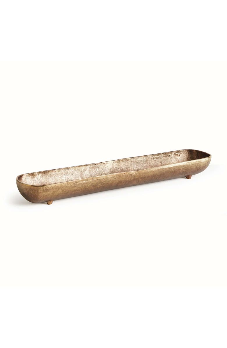 Napa Home & Garden Brandon Narrow Decorative Bowl, Main, color, Gold