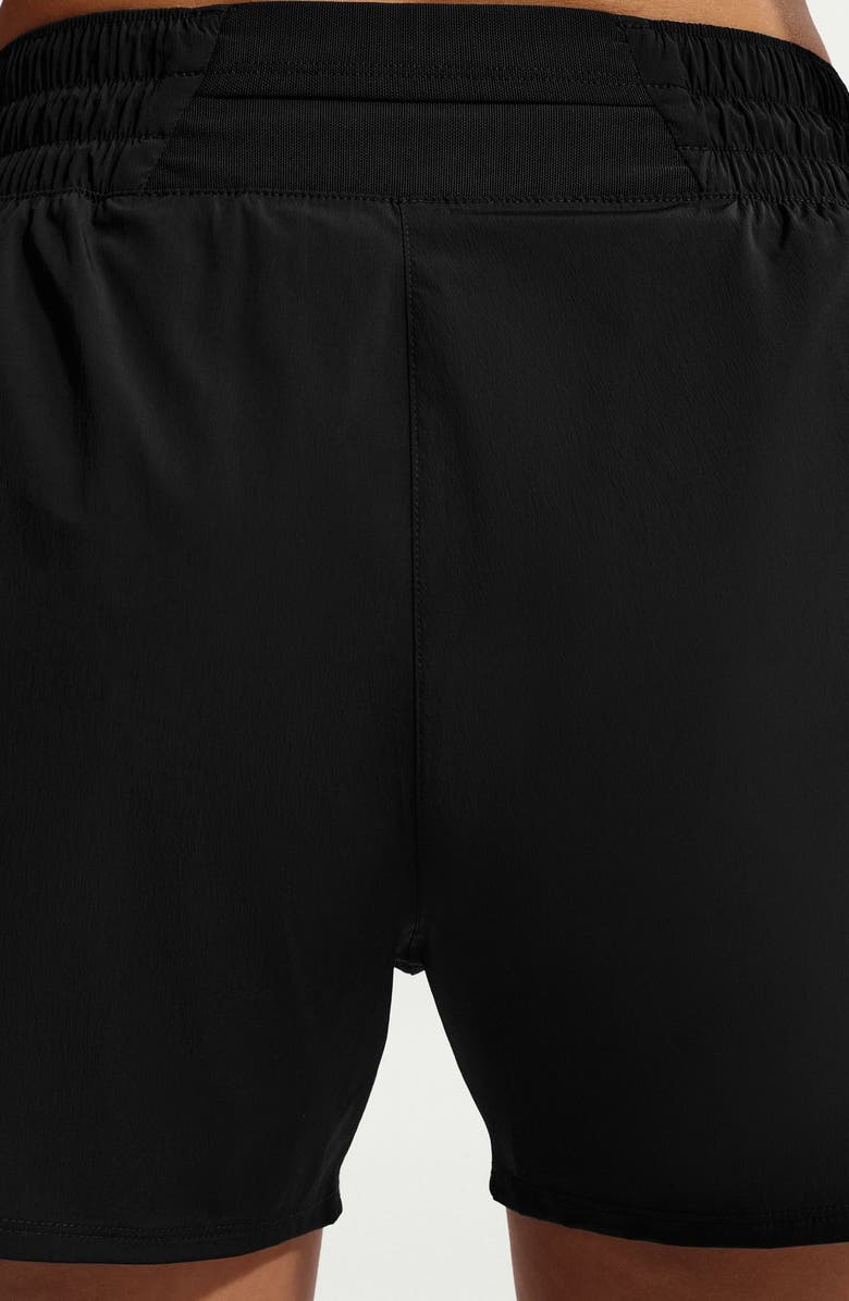 Nike One Dri-FIT Shorts, Alternate, color, Black/ White