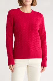 Brooks Brothers Cable Knit Pullover Sweater