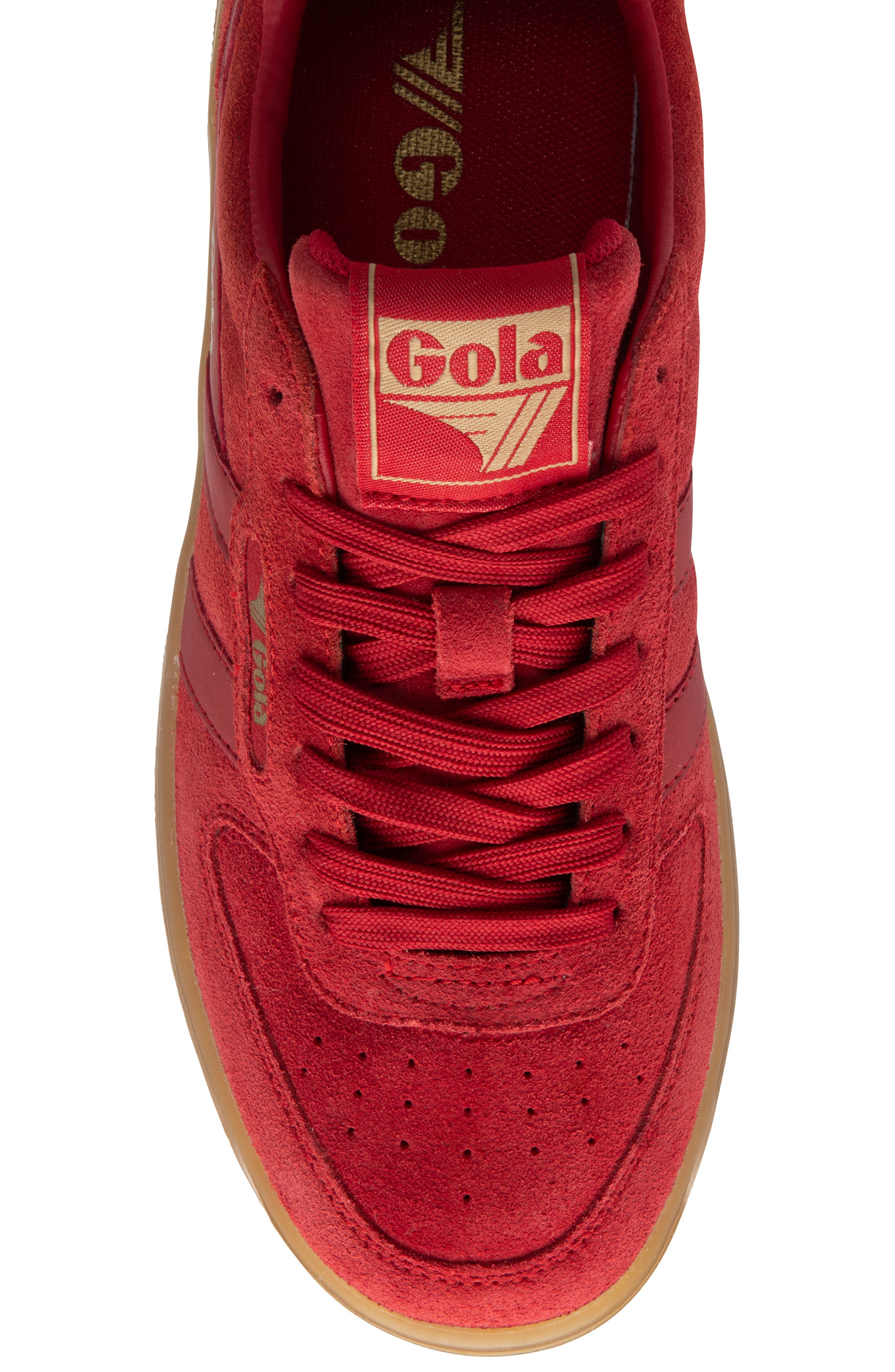 Gola Hawk 86 Sneaker, Alternate, color, Red/ Gum