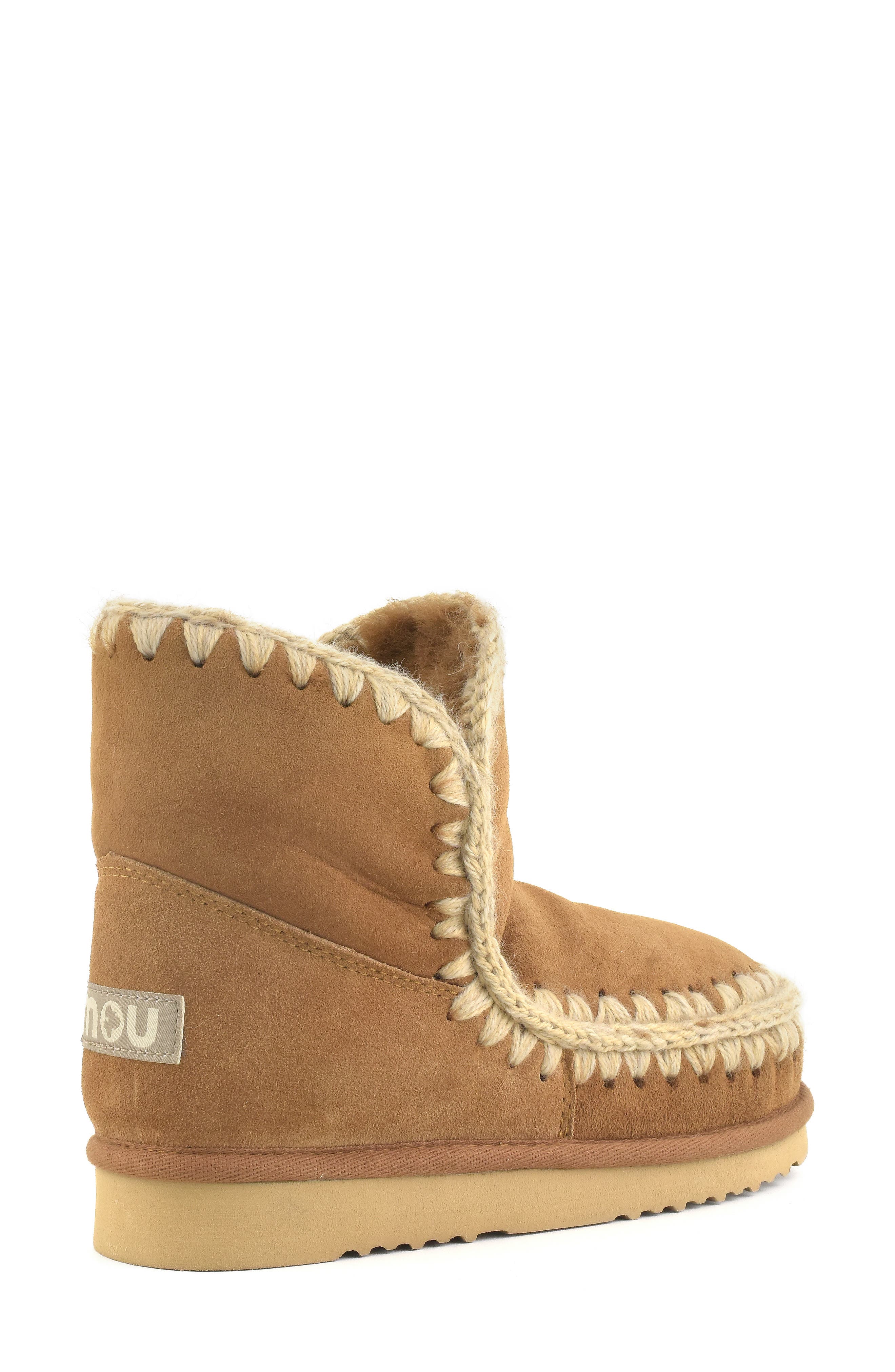 Mou Genuine Shearling Bootie (Women) | Nordstrom