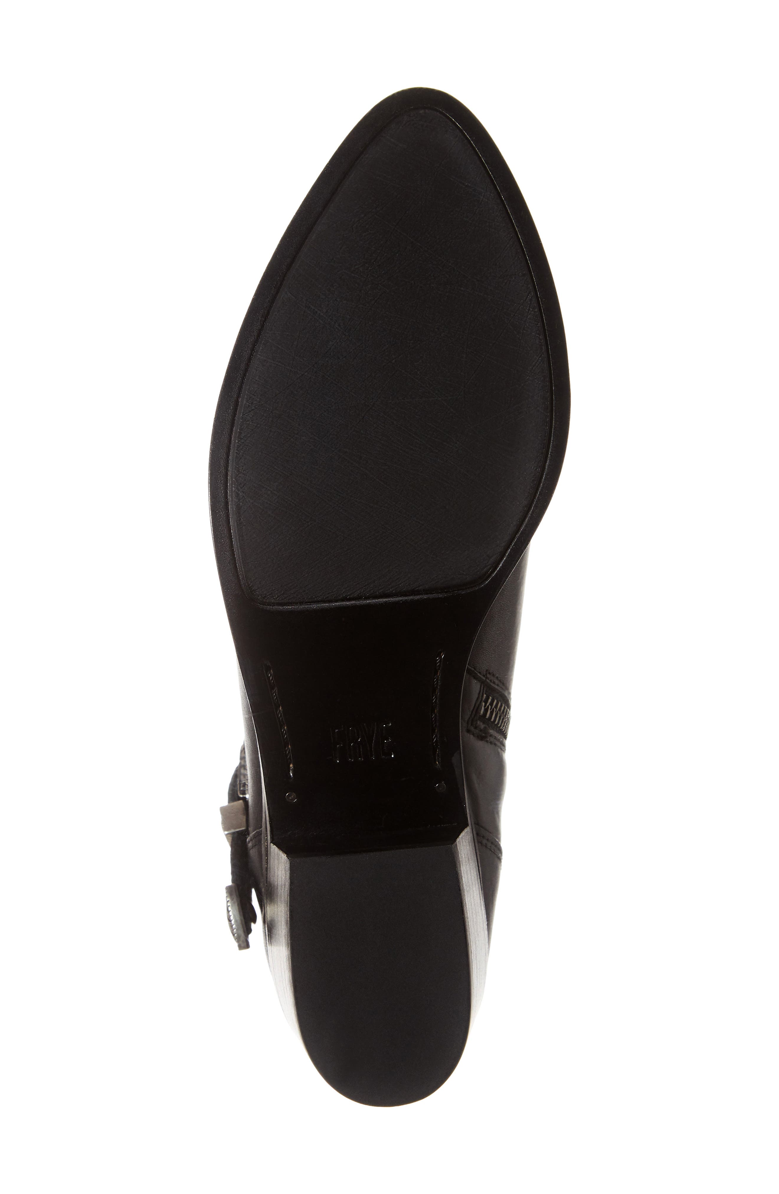 Ray Western Bootie, Alternate, color, BLACK LEATHER