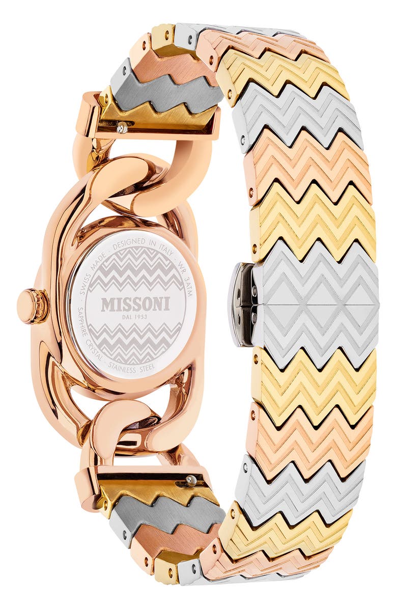 Missoni Gioiello Bracelet Watch, 22.8mm, Alternate, color, 