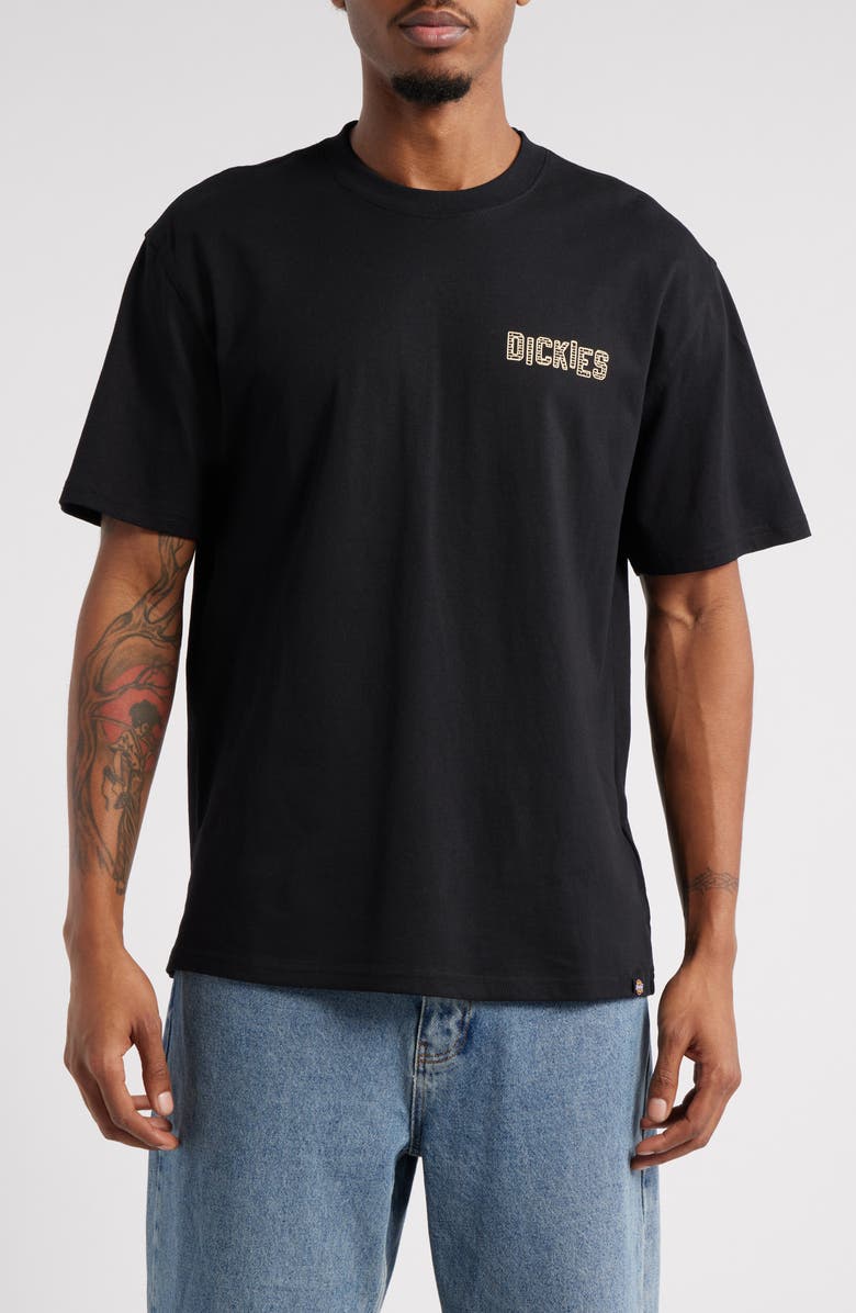 Dickies Brick Logo Cotton Graphic T-Shirt, Main, color, 
