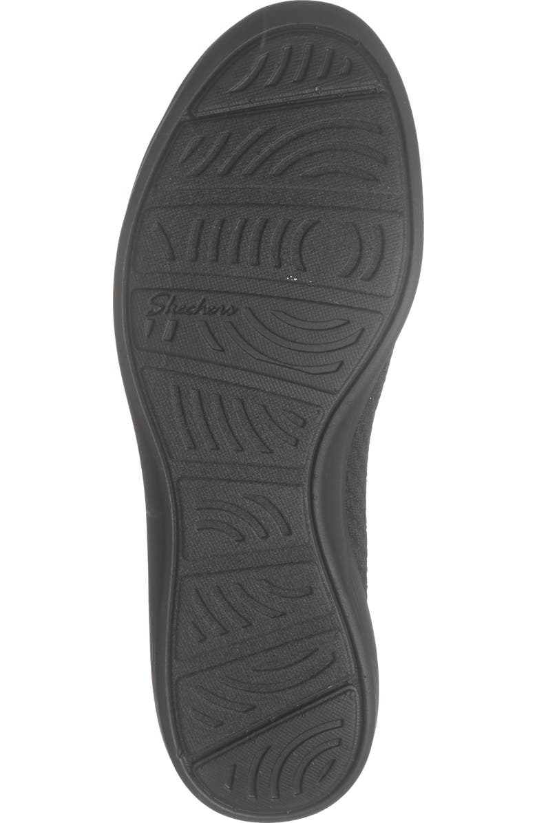 SKECHERS Arya Clear Skies Slip-On Sneaker, Alternate, color, Black