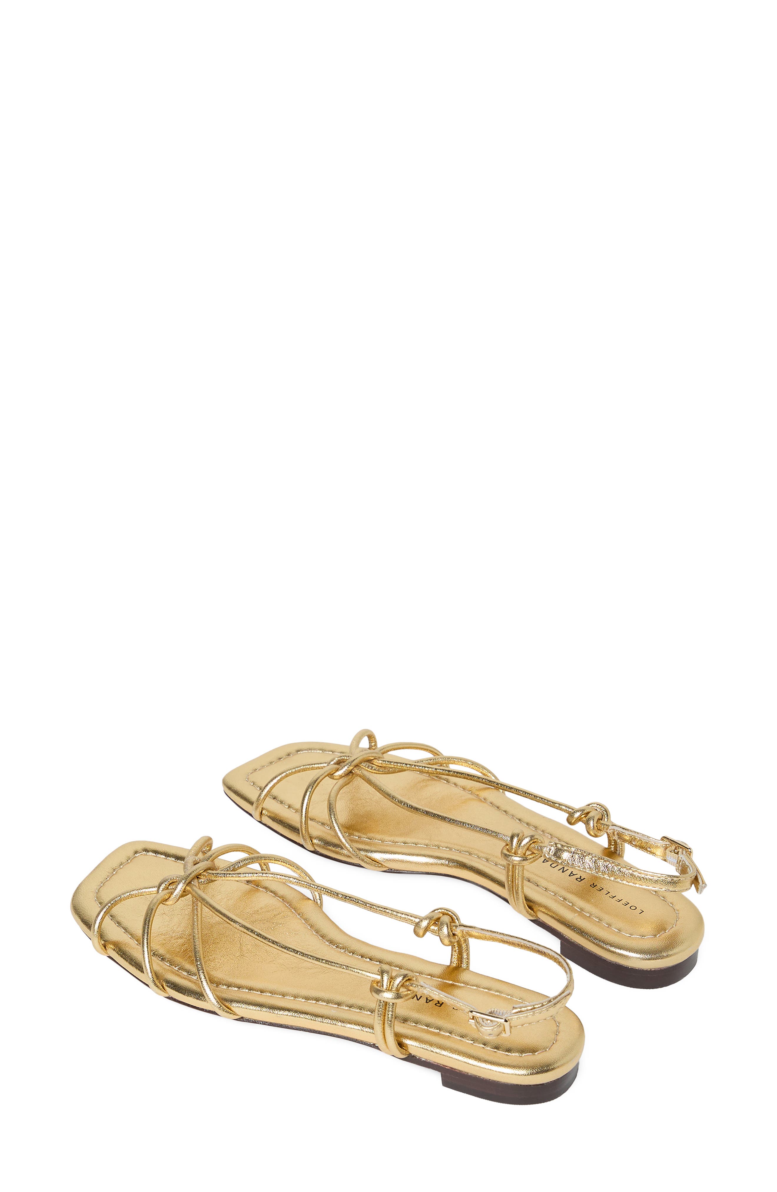 Loeffler Randall Karly Sandal, Alternate, color, Light Gold
