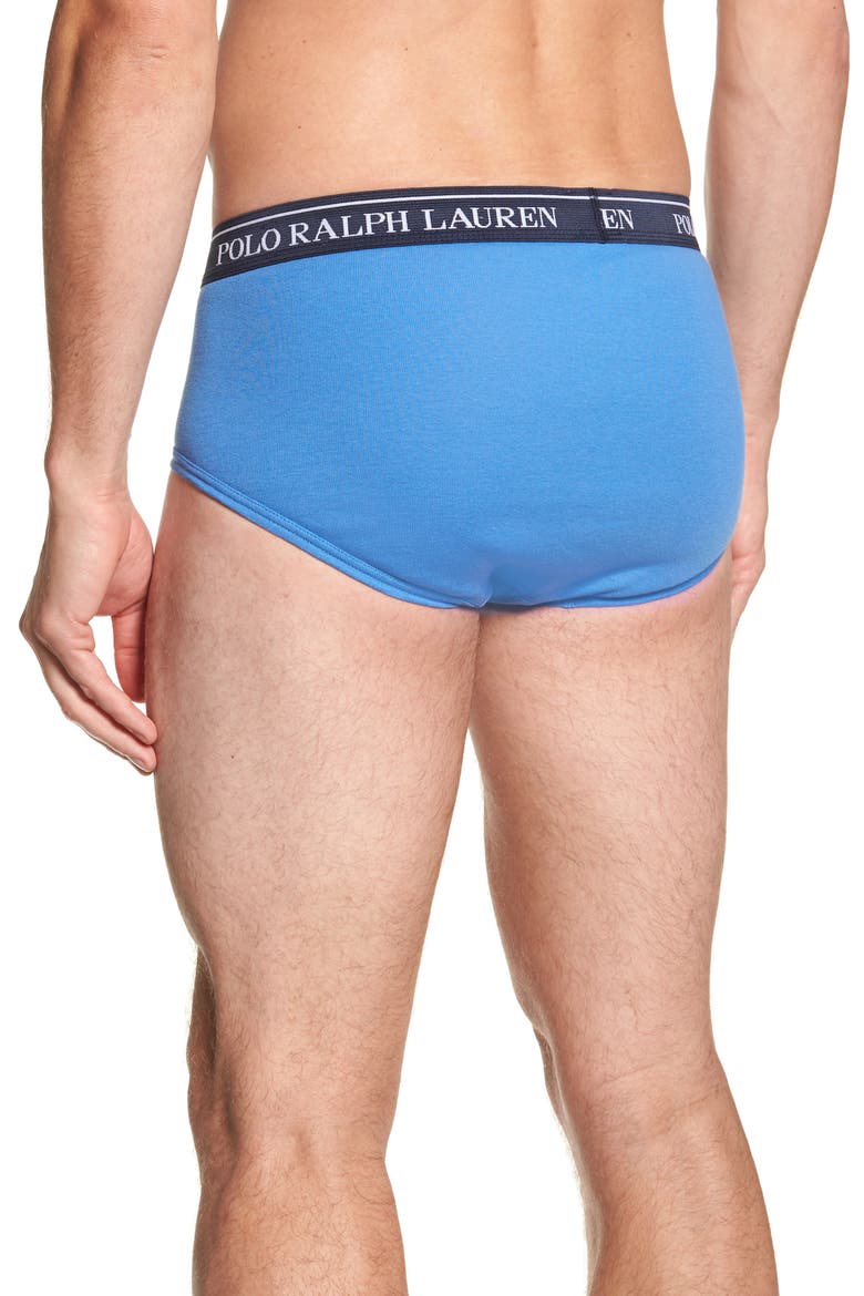 4-Pack Low Rise Cotton Briefs, Alternate, color, AERIAL BLUE/ ROYAL/ NAVY