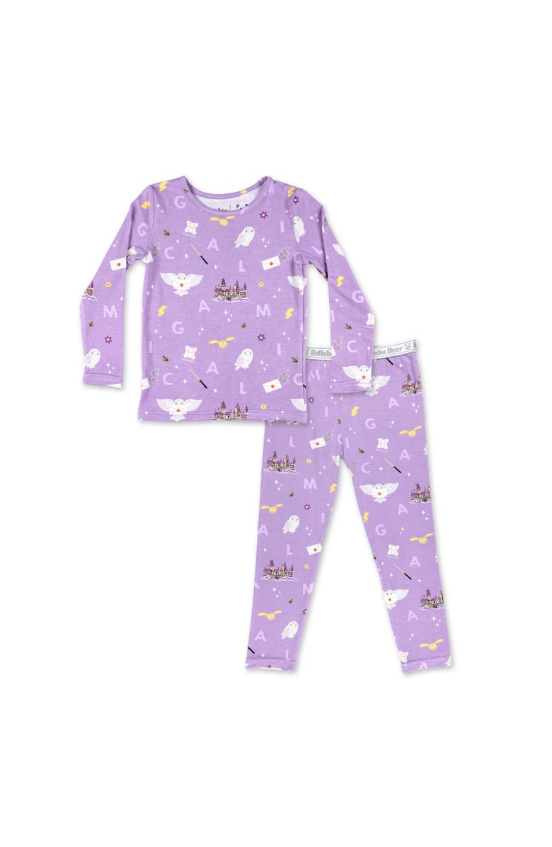 Bellabu Bear Kids' Hedwig's Magical Mail Set of 2 Piece Pajamas, Main, color, Hedwig's Magical Mail