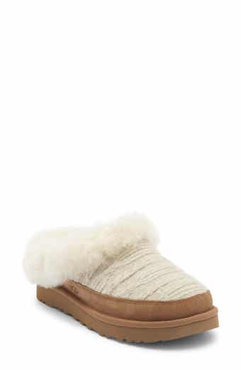 Cluggette Genuine Shearling Lined Indoor/Outdoor Slipper