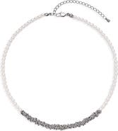 EYE CANDY LOS ANGELES Bianca Imitation Pearl Necklace