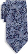 Oak Hill Premium by DXL Big & Tall Fancy Paisley Tie