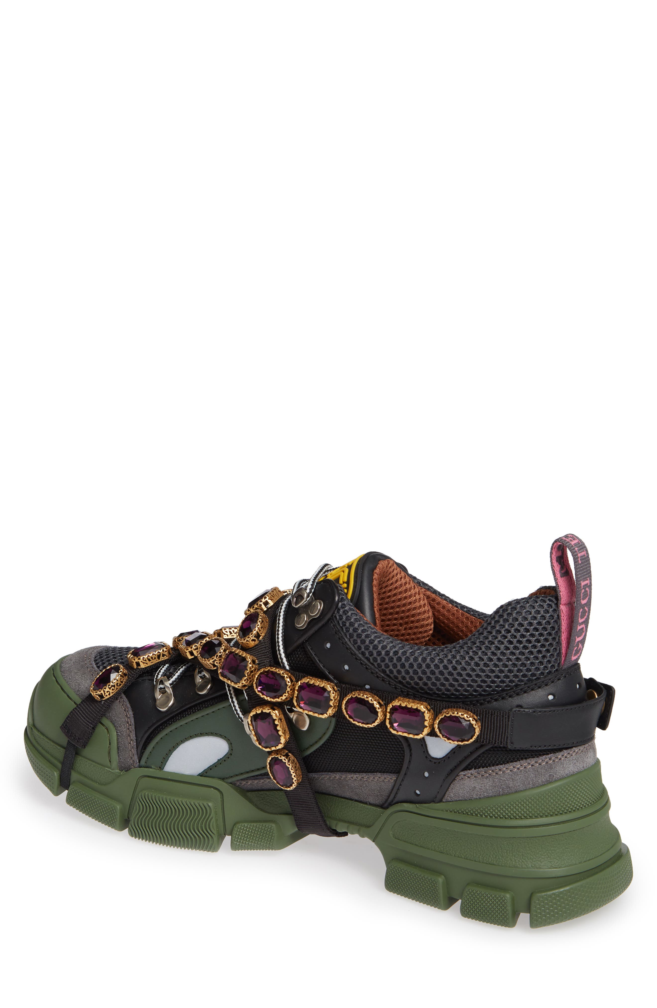 Gucci Journey Jewel Hiker Sneaker, Alternate, color, 