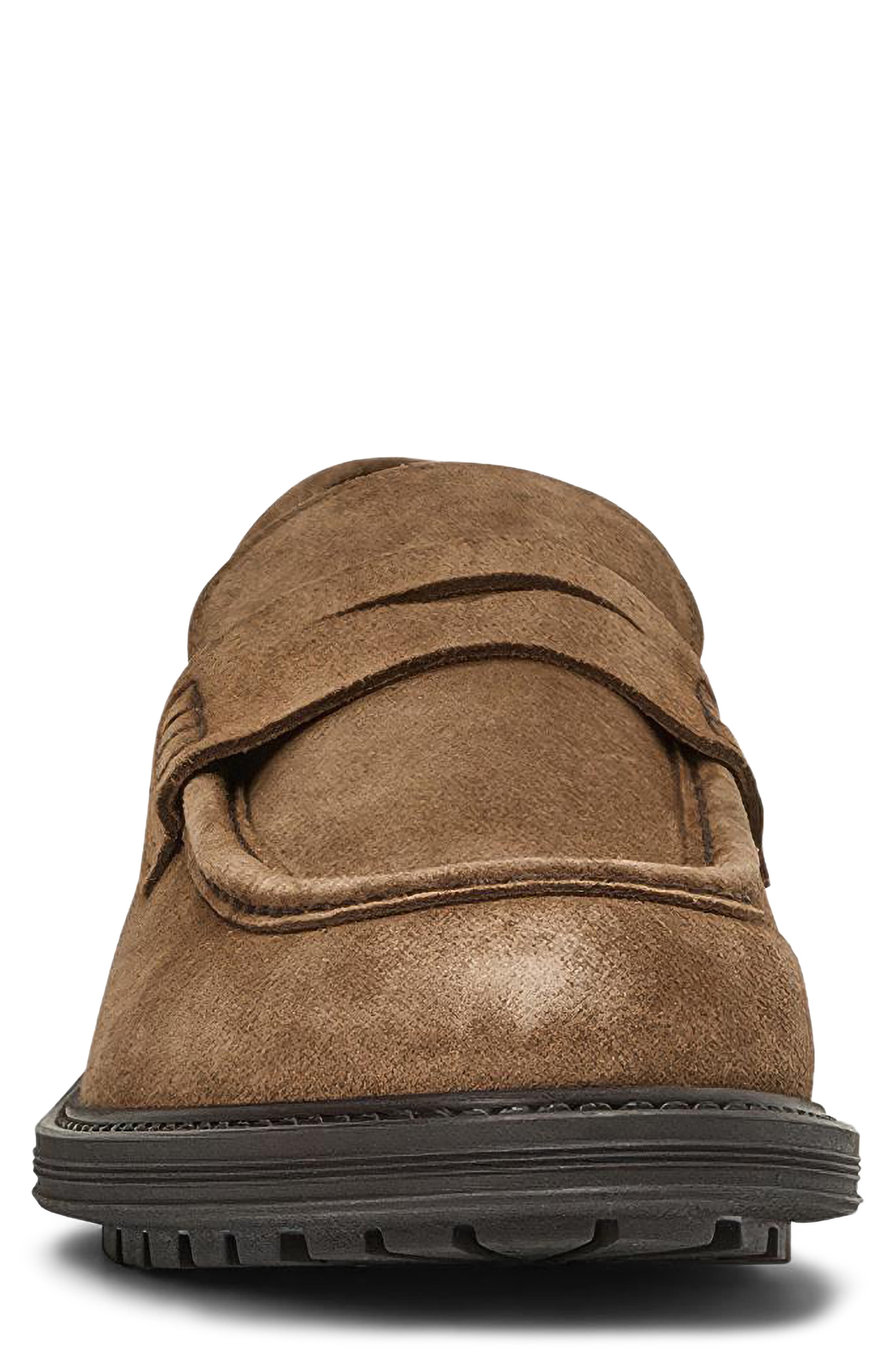 Ellis Penny Loafer, Alternate, color, COGNAC SUEDE