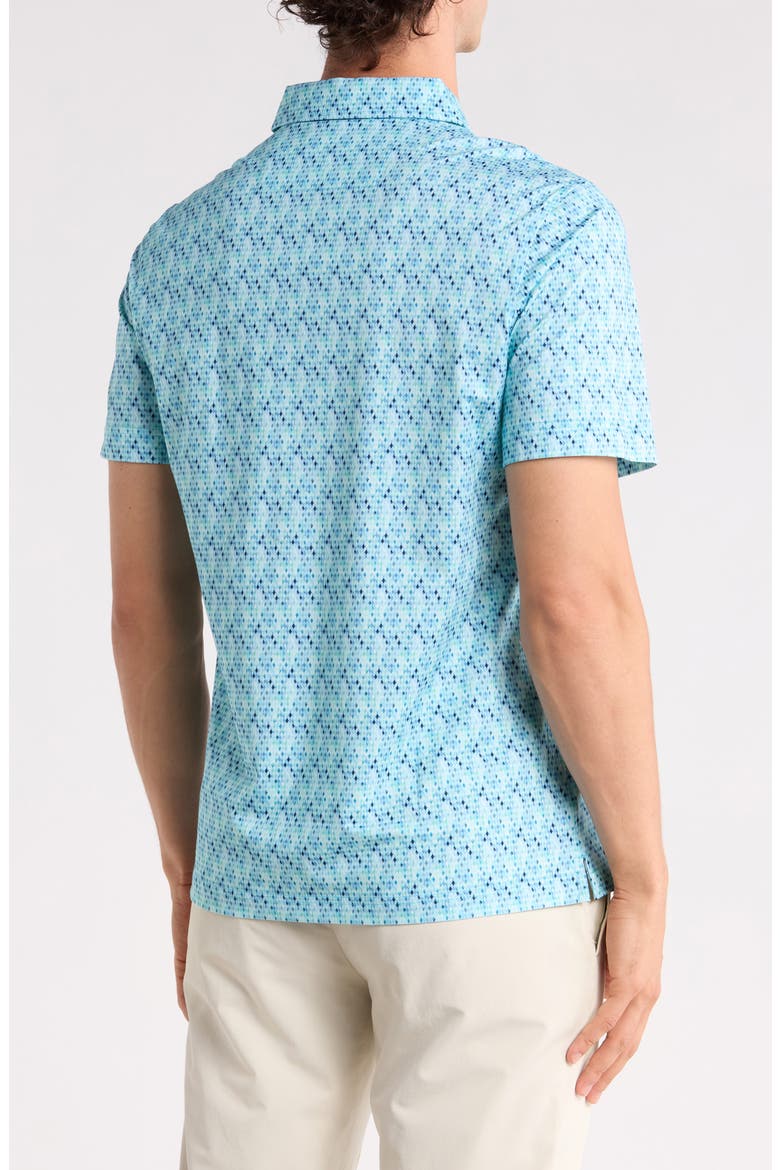 OoohCotton Polo, Alternate, color, TURQUOISE