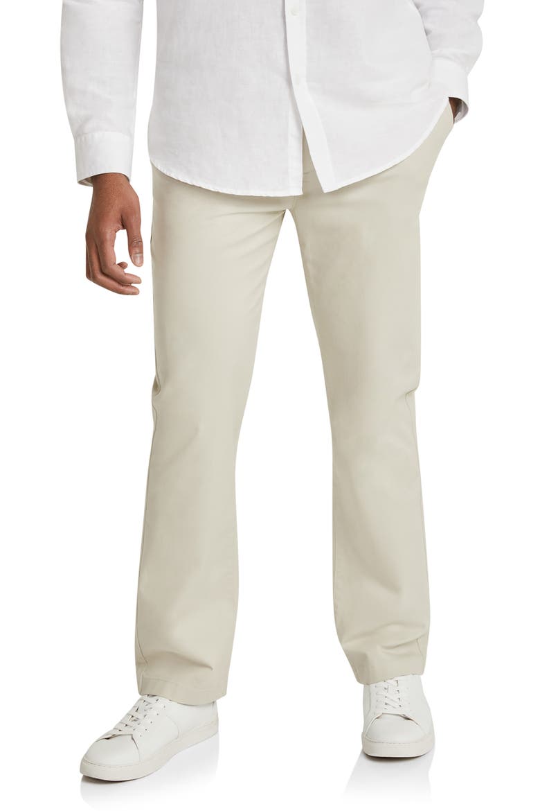 Preston Classic Stretch Twill Chinos, Main, color, STONE
