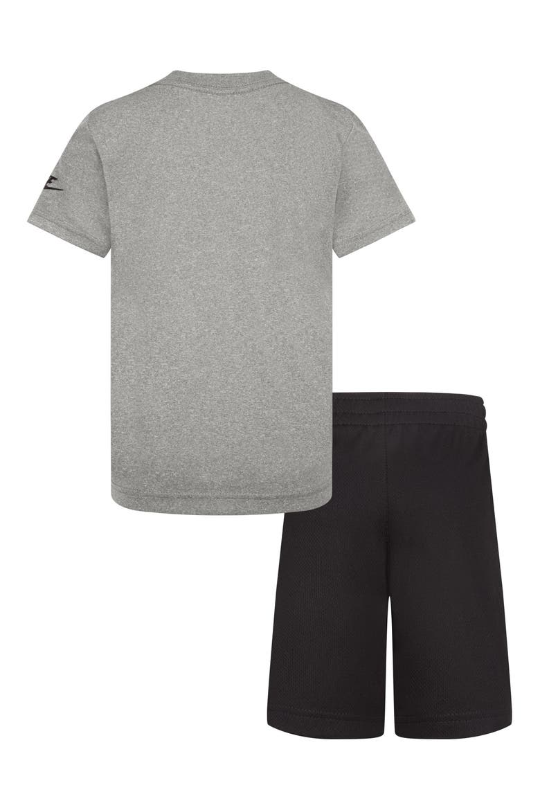 Kids' Futura Graphic Tee & Shorts Set, Alternate, color, BLACK