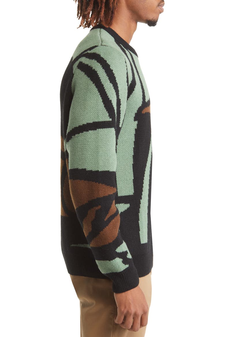 Duck Pond Wool Blend Sweater, Alternate, color, POND JACQUARD