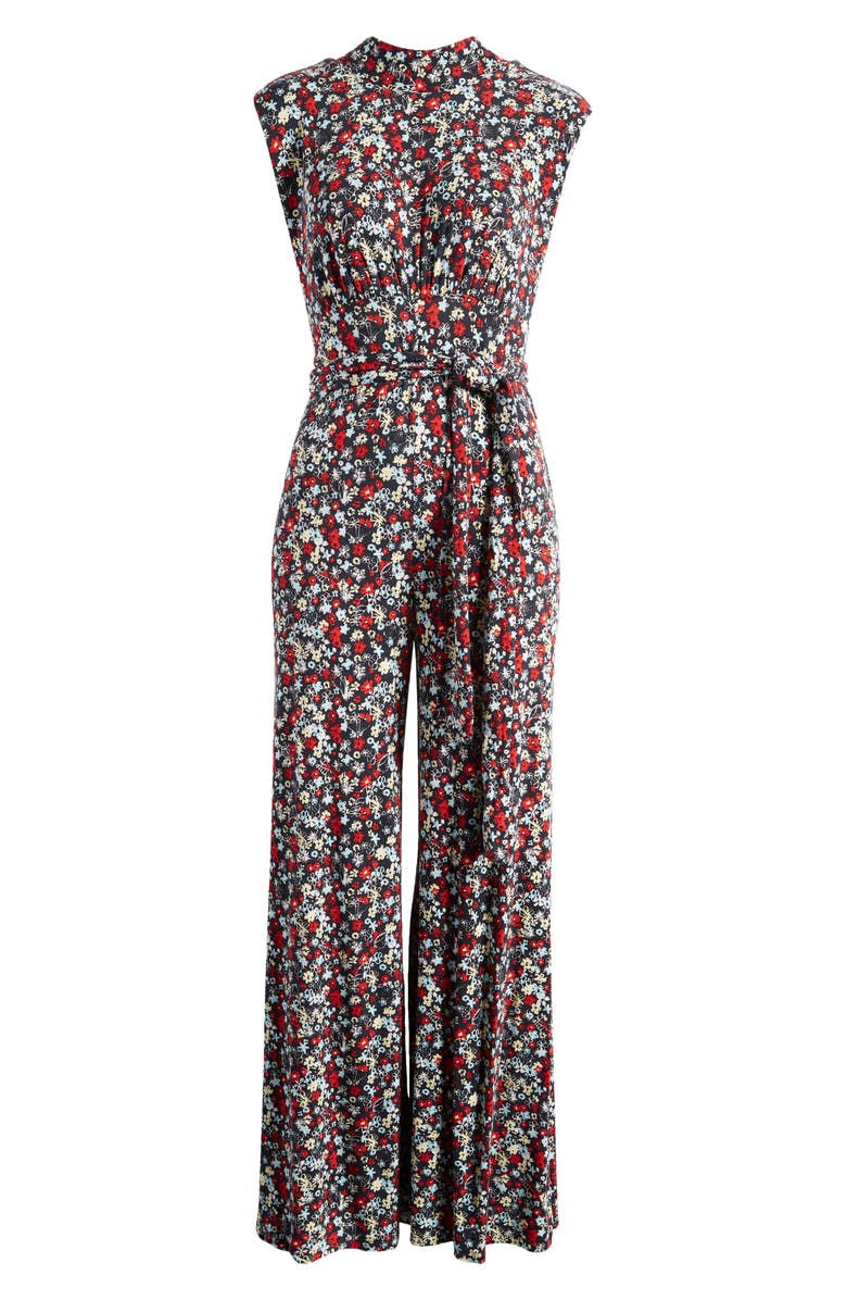 Free People Vibe Check Tie Waist Jumpsuit, Alternate, color, 