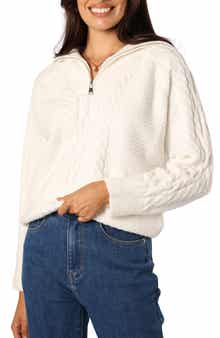 Petal & Pup Ebony Quarter Zip Pullover