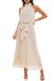 Chiffon Cocktail Maxi Dress